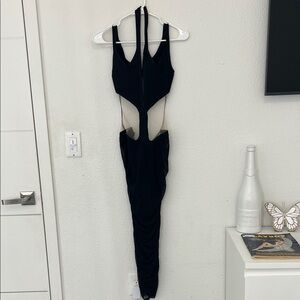 Black Cutout Dress
